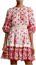 Rød av Timo Embroidery Anglaise Mini Dress Dress