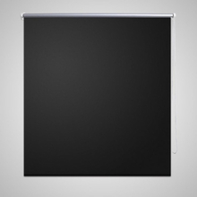 vidaXL Tenda a rullo oscurante buio totale 100 x 230 cm nera