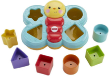 Everything Baby Butterfly Shape Sorter Toys Baby Toys Educational Toys Sorting Box Toy Multi/patterned Fisher-Price