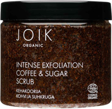 Joik Organic Intense Exfoliation Coffee & Sugar Scrub Bodyscrub Kropspleje Kropspeeling Nude JOIK
