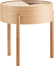 Arc Side Table Home Furniture Tables Side Tables & Small Tables Beige WOUD
