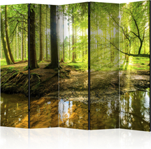 Skærmvæg - Forest Lake II 225 x 172 cm