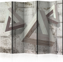 Skærmvæg - Grey Trio II 225 x 172 cm