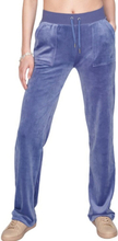 Blå saftig couture del ray lomme pantelån - grå blå bukser