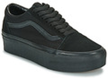 Vans Sneaker UA Old Skool Stackform SUEDE/CANVAS BLACK/BLACK