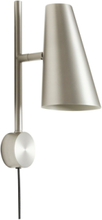 Cono Wall Lamp Home Lighting Lamps Wall Lamps Silver WOUD