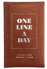 Vegan Leather One Line a Day - A Five-Year Memory Book