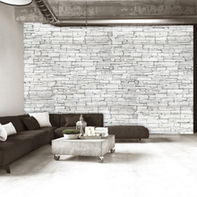 Fototapet - White Brick - 400 x 280 cm