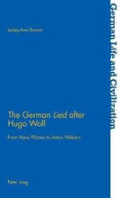The German Lied after Hugo Wolf