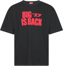 T-Boxt-Back T-Shirt Tops T-Kortærmet Skjorte Black Diesel