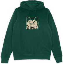 Pokemon Snoozy By Nature Hoodie - Green - S - Green