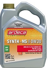 Motorolie Synth MS 0W30 C2 - 5 ltr