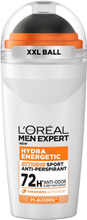 L'Oréal Paris Men Expert Hydra Energetic Extreme Sport 48H Anti-Perspirant Deodorant Roll-On - 50 ml