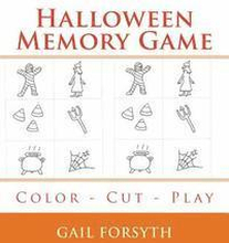 Halloween Memory Game: Color - Cut - Play