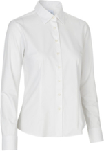 Seven seas hybrid skjorte S52, dame, modern fit, hvid, m