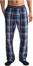 Blå sjekk pyjama bukser pyjama bukser
