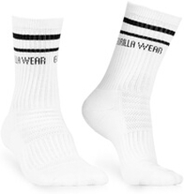Gorilla Wear Crew Socks, white, 34-38