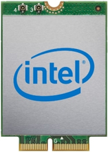 Intel Wi-Fi 6E AX411, Sisäinen, Langaton, M.2, WLAN, Wi-Fi 6E (802.11ax), 2400 Mbit/s