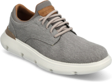 Mens Garza - Romano Low-top Sneakers Grey Skechers