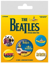 The Beatles - The Beatles - Official Yellow Submarine Badge Pack