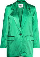 Onllana-Mayra L/S Ovs Satin Blazer Tlr Blazers Single Breasted Blazers Green ONLY