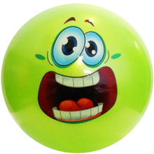 SportMe Funnyface boll 24 cm (Grön)