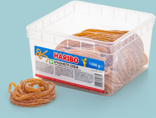 Spaghetti Cola Bland-selv slik i kasser 1,5 kg
