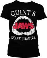 Jaws - Quint´s Shark Charter Girly Tee, T-Shirt