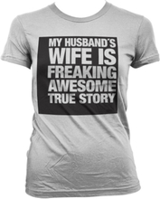 My Husband´s Wife... Girly T-Shirt, T-Shirt