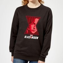 Black Widow Close Up Women's Sweatshirt - Black - L