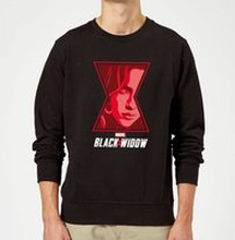 Black Widow Close Up Sweatshirt - Black - L - Black
