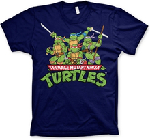 Turtles Distressed Group T-shirt, T-Shirt