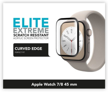 Linocell Elite Extreme Curved Skärmskydd för Apple Watch Series 7, 8 och 9 45 mm