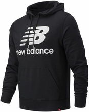 Hættetrøje til Mænd New Balance Essentials Stacked Logo M L