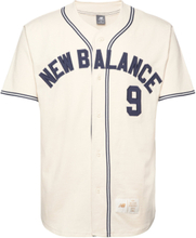 Sportswear Greatest Hits Baseball Jersey Sport T-Kortærmet Skjorte Beige New Balance
