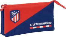 Tredubbel Carry-all Atlético Madrid Blå Röd 22 x 12 x 3 cm