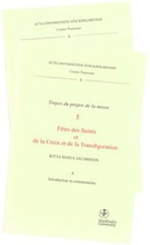 Corpus Troporum X. Tropes du propre de la messe. 5. Fêtes des Saints et de la Croix et de la Transfiguration. Utges i två delar sålda tillsammans