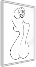 Plakat - Hourglass - 40 x 60 cm - Hvid ramme