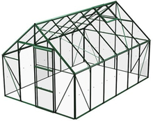 Växthus Bruka Grön Glas, 9,7 M²
