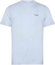 Dune Logo Ss Gots Tops T-Kortærmet Skjorte Blue Gabba