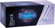 Pasante Black Velvet: Kondomer, 144-pack