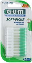 GUM Soft Picks + Fluoride 80 stk/pakke