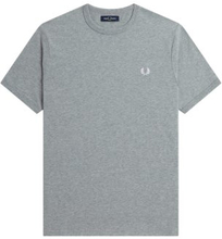 Fred Perry - Ringer T-Shirt - Grijs