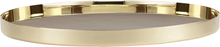 Skultuna - Karui brett stor 34 cm messing/taupe grey