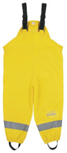 Sterntaler Rain bib-strømpebukser uforet gul