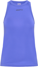 Core T Mesh Singlet W Sport T-shirts & Tops Sleeveless Blue Craft