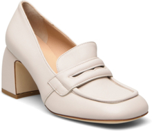 Shoes Shoes Heels Heeled Loafers Cream Laura Bellariva