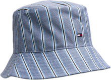 Essential Flag Bucket Hat Accessories Headwear Bucket Hats Blue Tommy Hilfiger