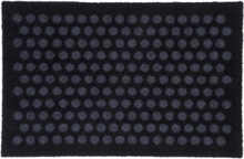 Floormat Polyamide, 60X40 Cm, Dot Design Home Textiles Rugs & Carpets Door Mats Svart Tica Copenhagen*Betinget Tilbud