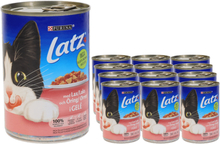 Latz Kissanruoka Lohi & Taimen 12-pack